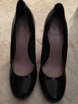 Vince Camuto patent pumps