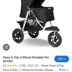 Paws & Pals Dog/Cat Stroller
