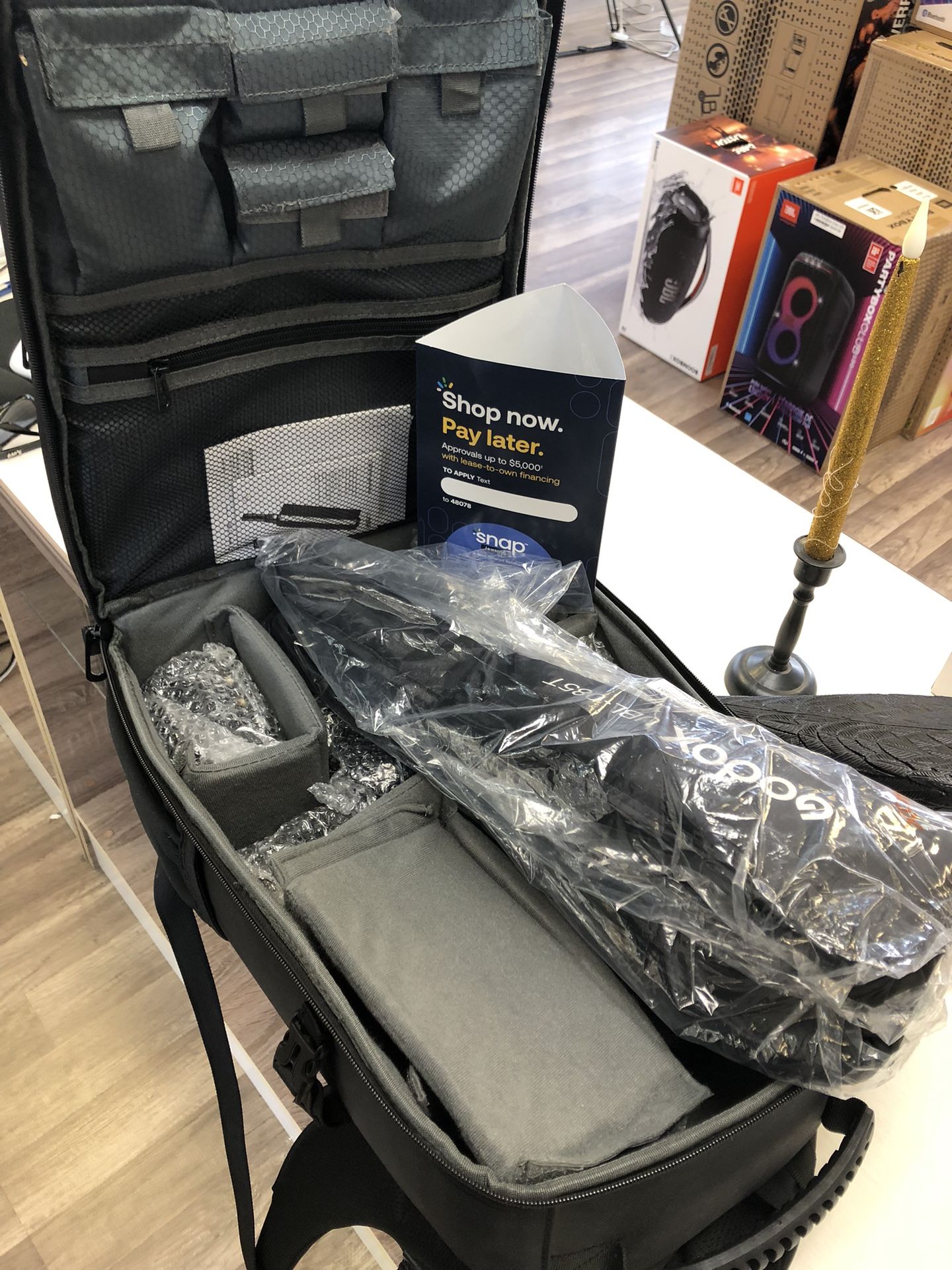 Godox AD100 Portable Flash 2 Light , Backpack Included (Located In Downey, CA)