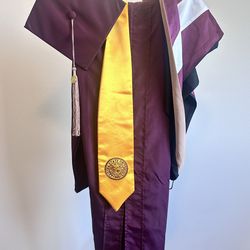 ASU full set gown