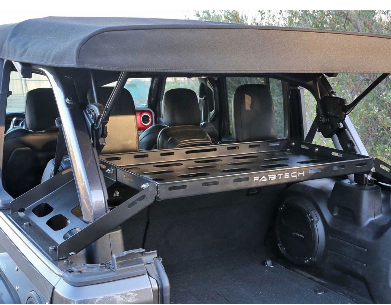 Fabtech Cargo Rack Jl/jlu