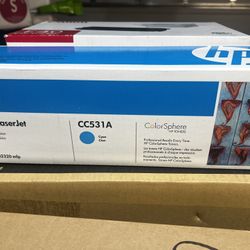 Cyan Original LaserJet Toner Cartridge for HP Color LaserJet printers
