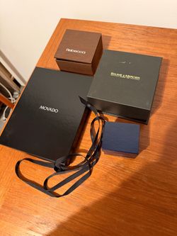 Boxes Empty Jewelry Gift Presentation Various Brands Not Used After 1st Gifting