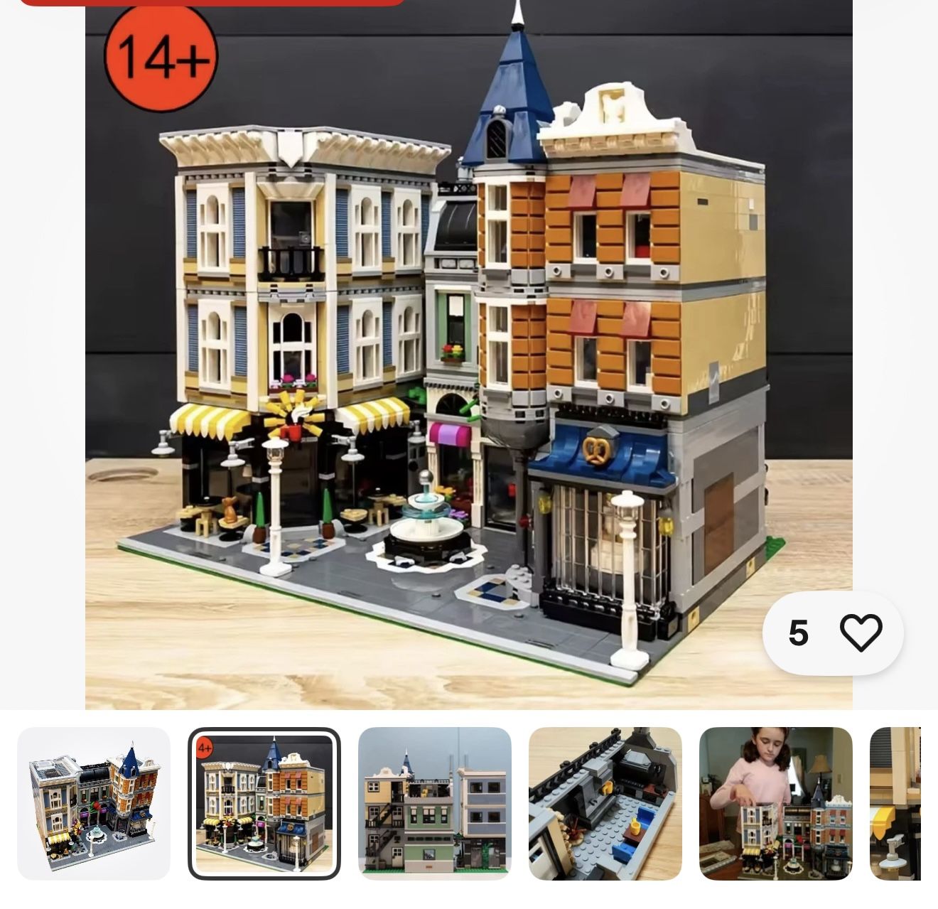 Lego Assembly Square 10255 Used $250
