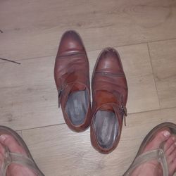 Single Monk Strap Shoes Size 11.5