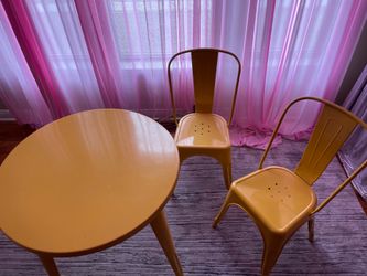 Metal Table set