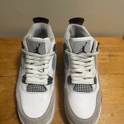 Size 12 - Jordan 4 Retro Mid Military Black