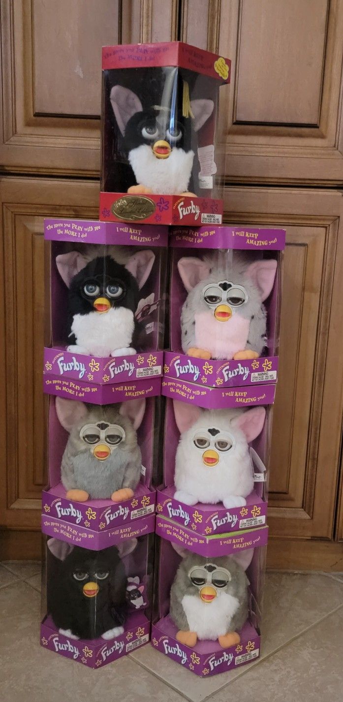 Original Unopened Electronic Furby's $800