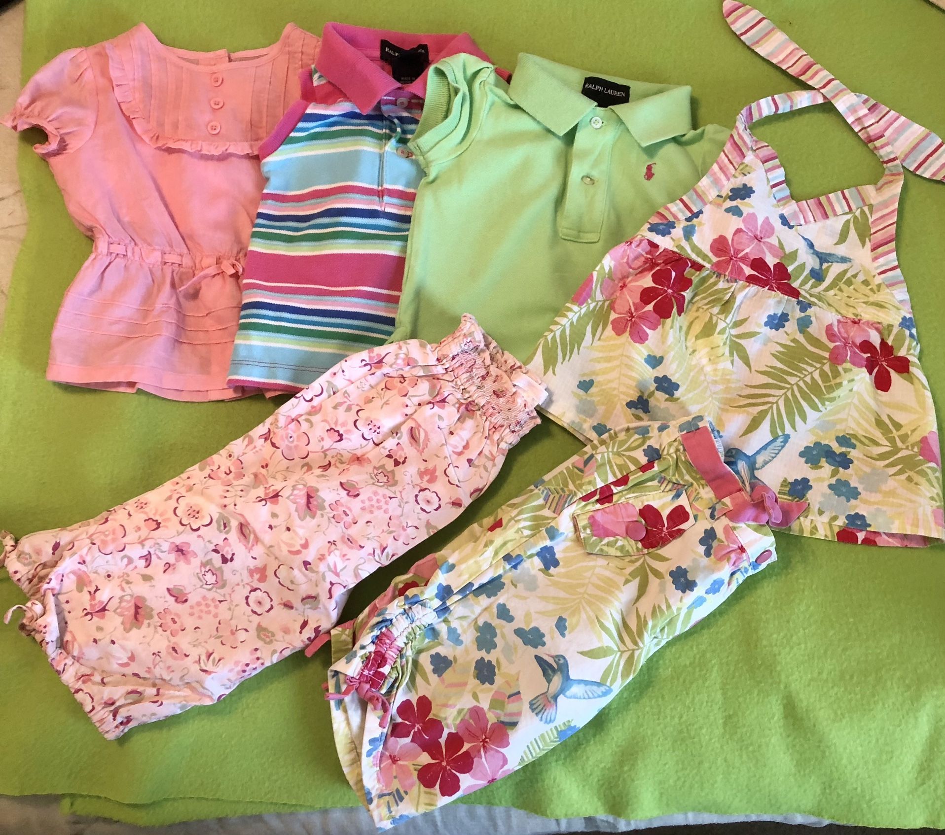 Janie & Jack Ralph Lauren 12-18mo 6 Piece Lot
