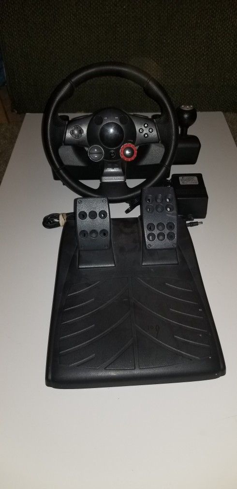 Logitech Driving Force Pro Steering wheel for PC, PlayStation 2 and 3 for  Sale in City of Industry, CA - OfferUp