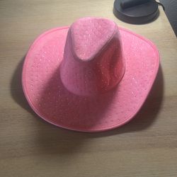 Pink Sparkly Cowboy Hat