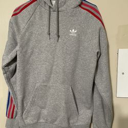 Gray Adidas sweatshirt