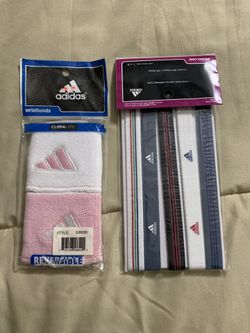 Brand new adidas head bands and sweat bands