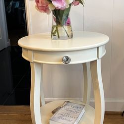 TWO TIER SIDE TABLE