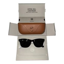 Meta Ray-Ban Wayfarer AI Glasses W/ STEALTH MOD Black