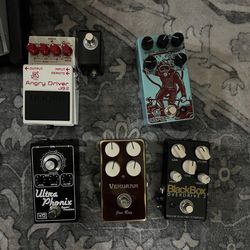 Guitar pedals