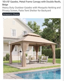 10x10 canopy gazebo