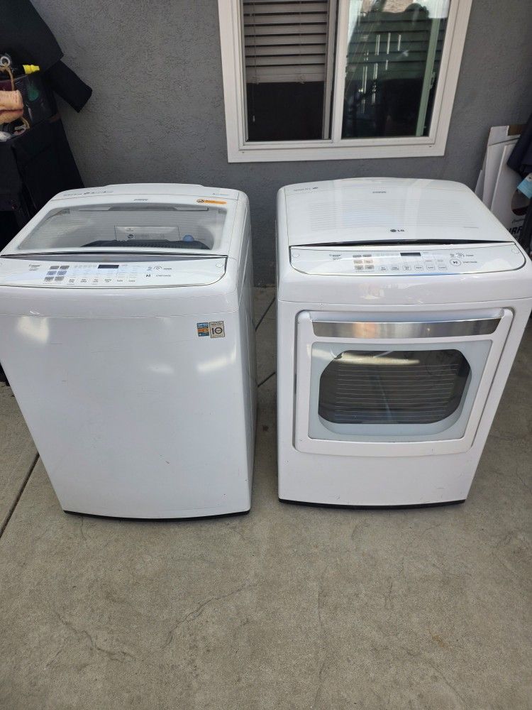 Pair LG Washer And Dryer $300 Obo Pick Up San Bernardino