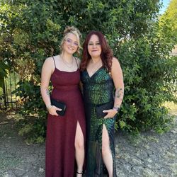 Red Sparkle Dress