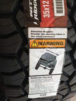 New set of nitto ridge 35 1250 17 lt