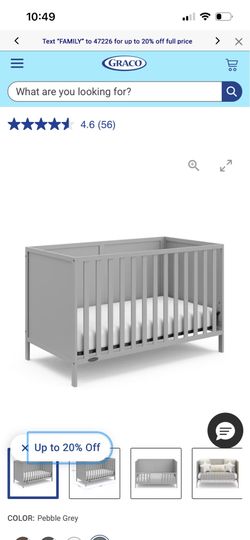 3 in 1 Crib/Toddler Bed