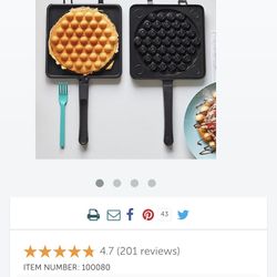 PAMPERED CHEF WAFFLE PUFF PAN Shipping and Local Pick Up Brand New Open Box Original retail $53 We are selling for $30 Check out Make An Offer RI For 