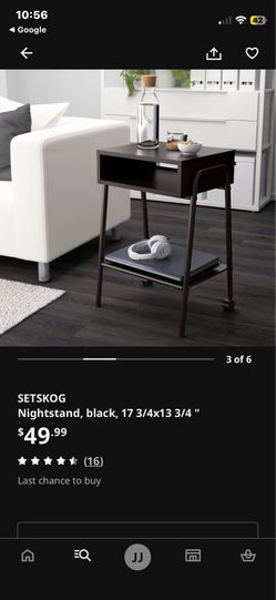 Beside table ikea  SETSKOG