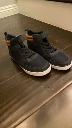 Boys Blue Canvas Boot Size 6