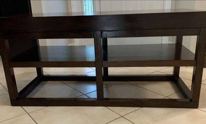Solid Wooden TV Stand