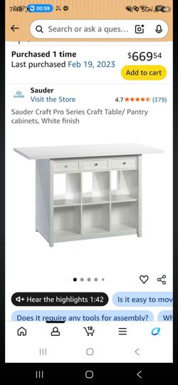 Craft Table