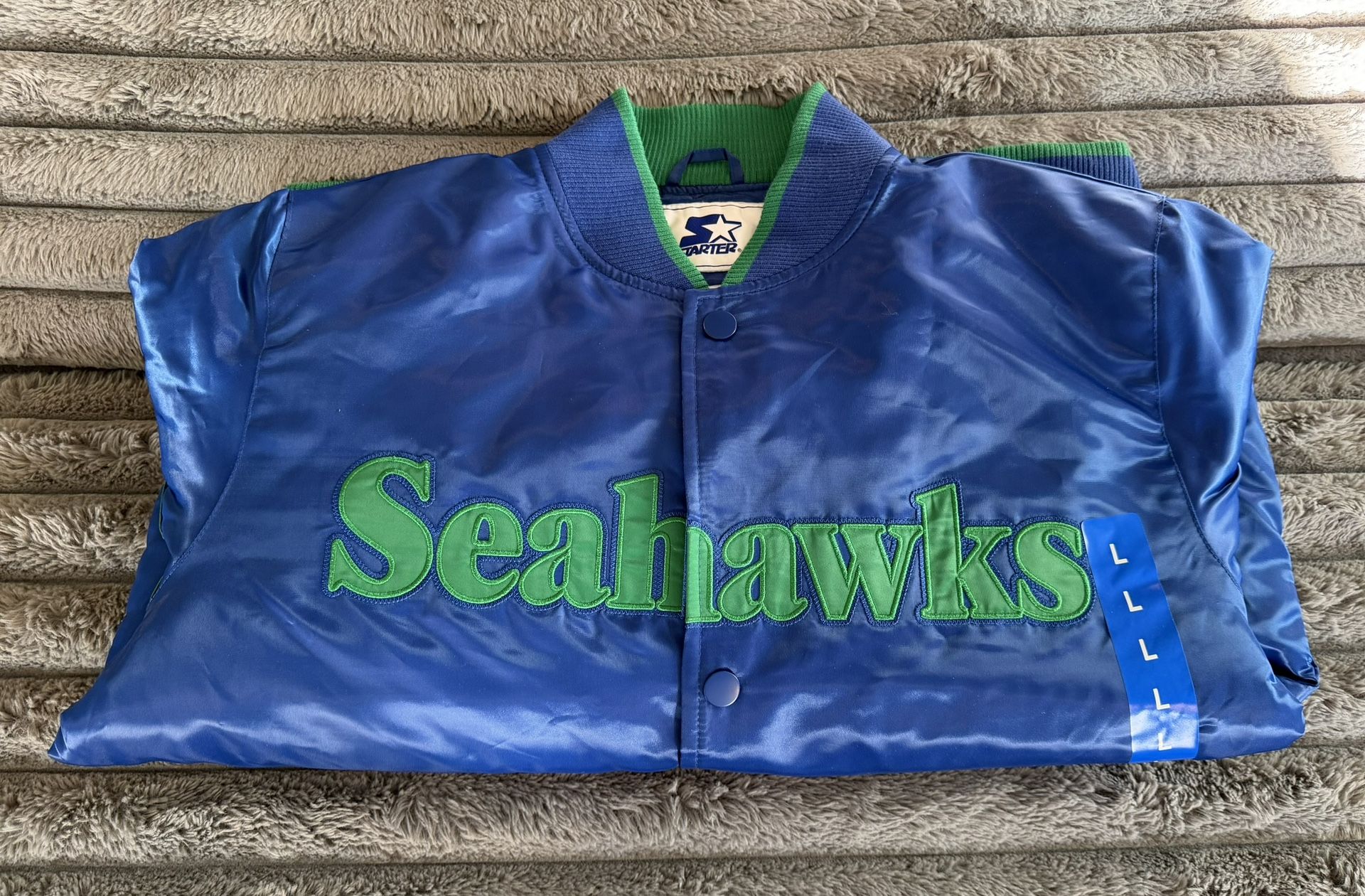 Seahawks Starter Jacket 2025 Costco Exclusive Large Brand New