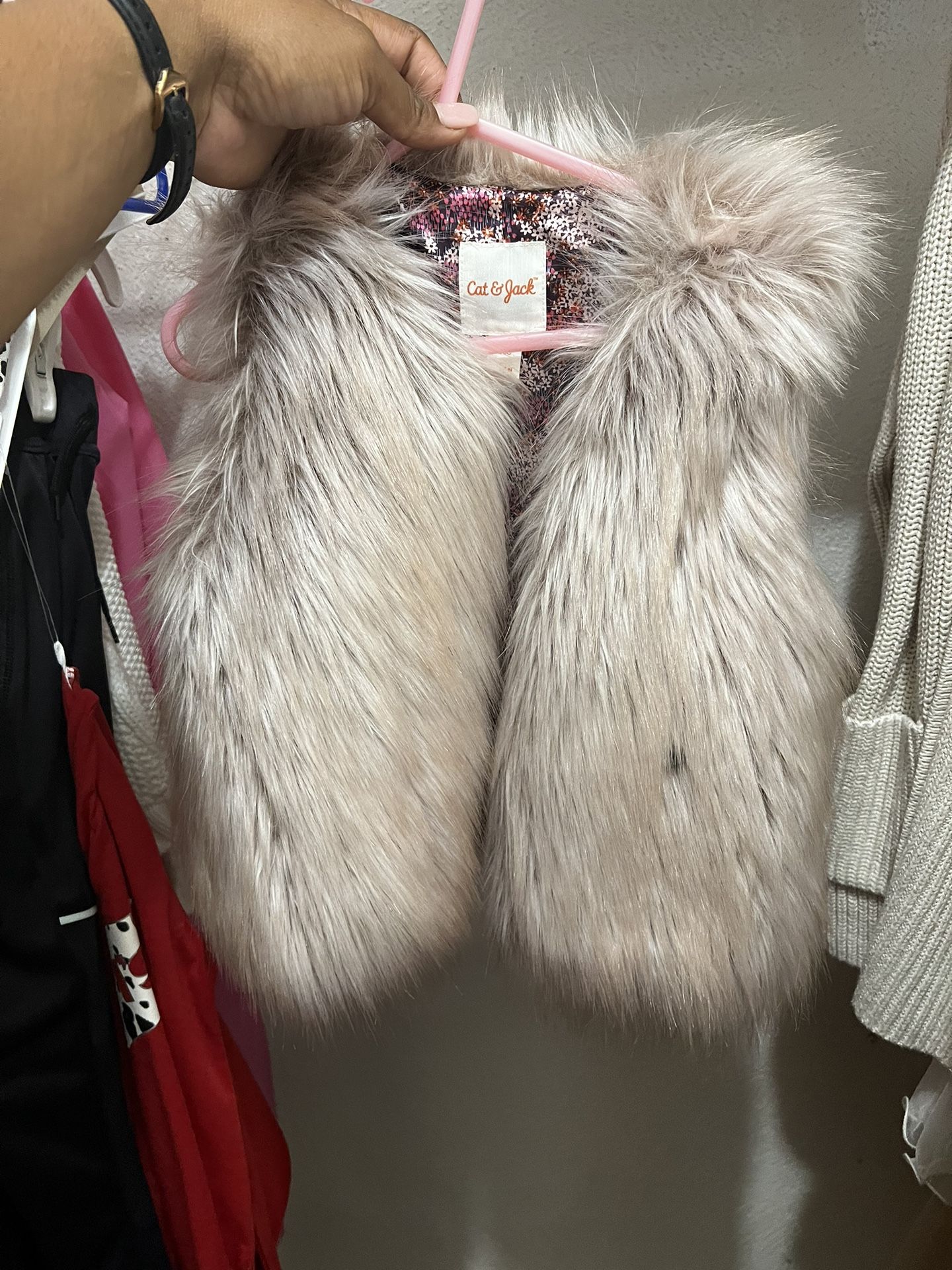 Kids Fur Vest
