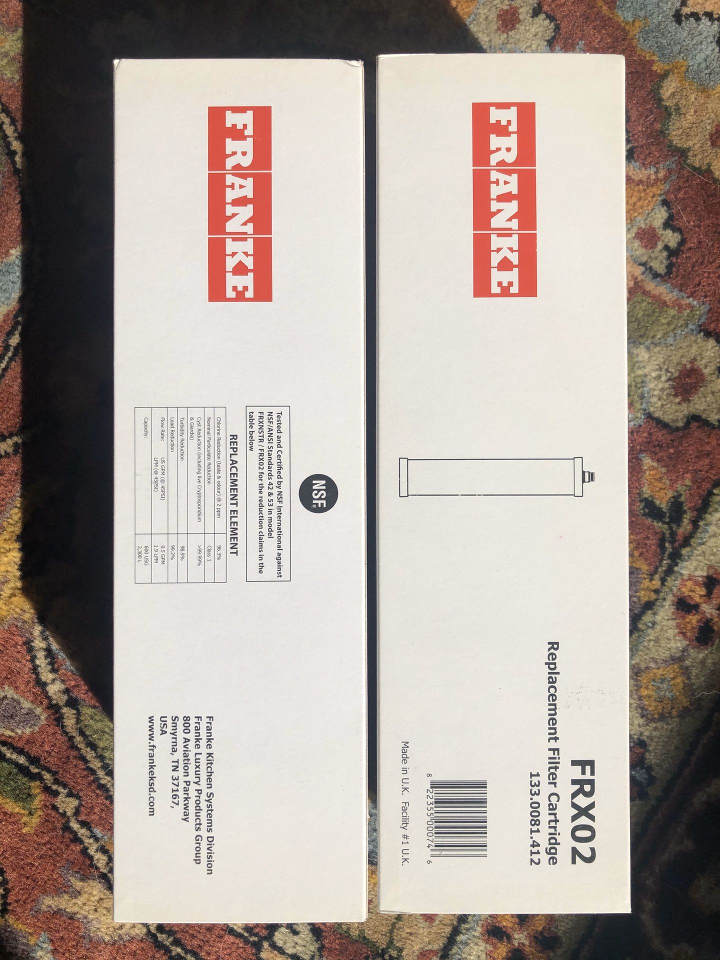 Genuine Franke Ceramic Water Filters