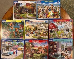 8 White Mountain puzzles all for $30