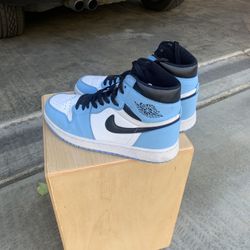 Air Jordan 1, University Blue, Mens 8