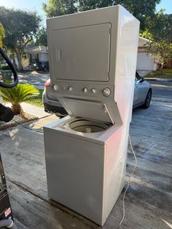 Frigidair 27” Laundry Tower 2.7 cu 5.7cu 3 months warranty delivery and installation available
