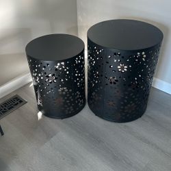 Metal End Tables 