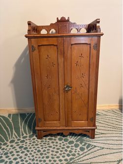 Vintage storage cabinet