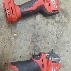 Milwaukee M12 3/8 Impact Wrench And M18 Drill 