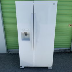 White Kenmore Refrigerators & Freezer Side-by-Side Refrigerator 