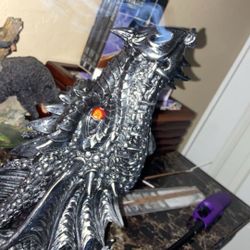 Large Dragon Incense Burner