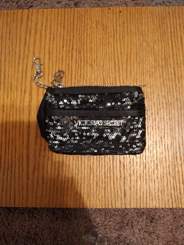 Victoria Secret Coin Purse Wallet Keychain