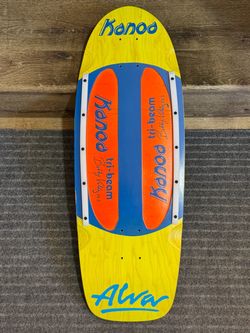 Kanoa tri-beam skateboard reissue deck