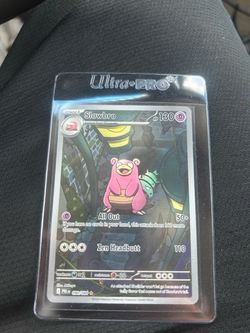 Pokemon Slowbro illustration rare