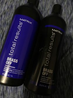 Matrix shampoo and conditioner