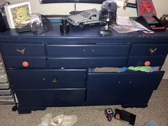 Blue Dresser