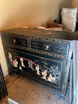 Vintage Asian dresser