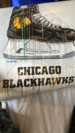 Chicago Blackhawks hockey NHL poster