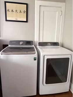 Samsung dryer and washer  XXL capacity
