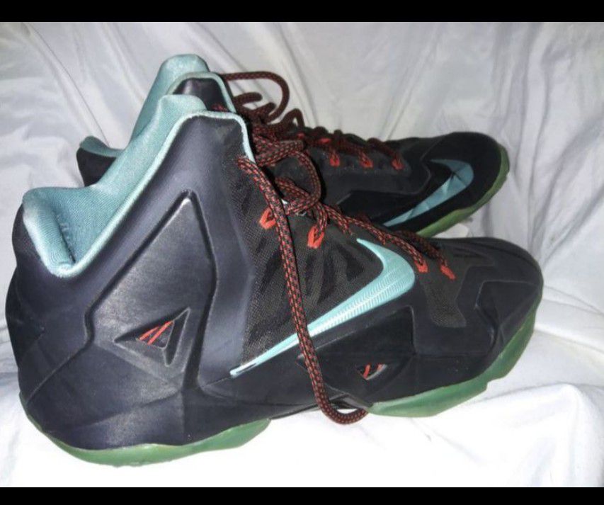 Nike LeBron james shoes size 12 lakers